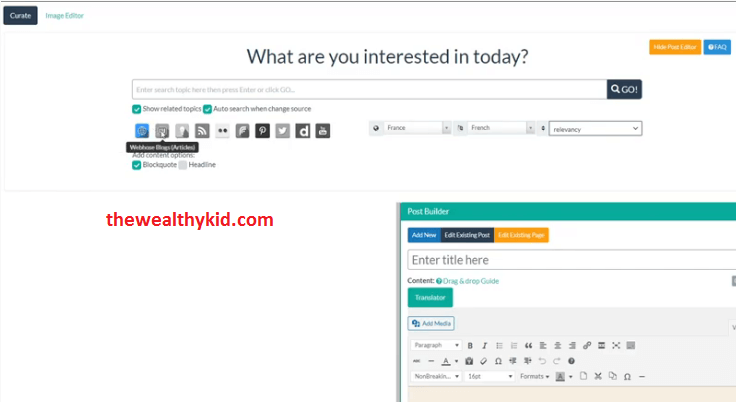 this image shows a blank page where you can start writing content