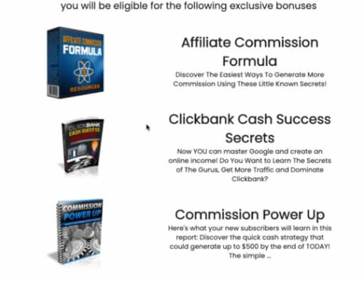 Some PLRs Bonuses to give away inside Commission Pages
