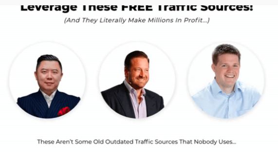 Image showing 3 Big marketers faces