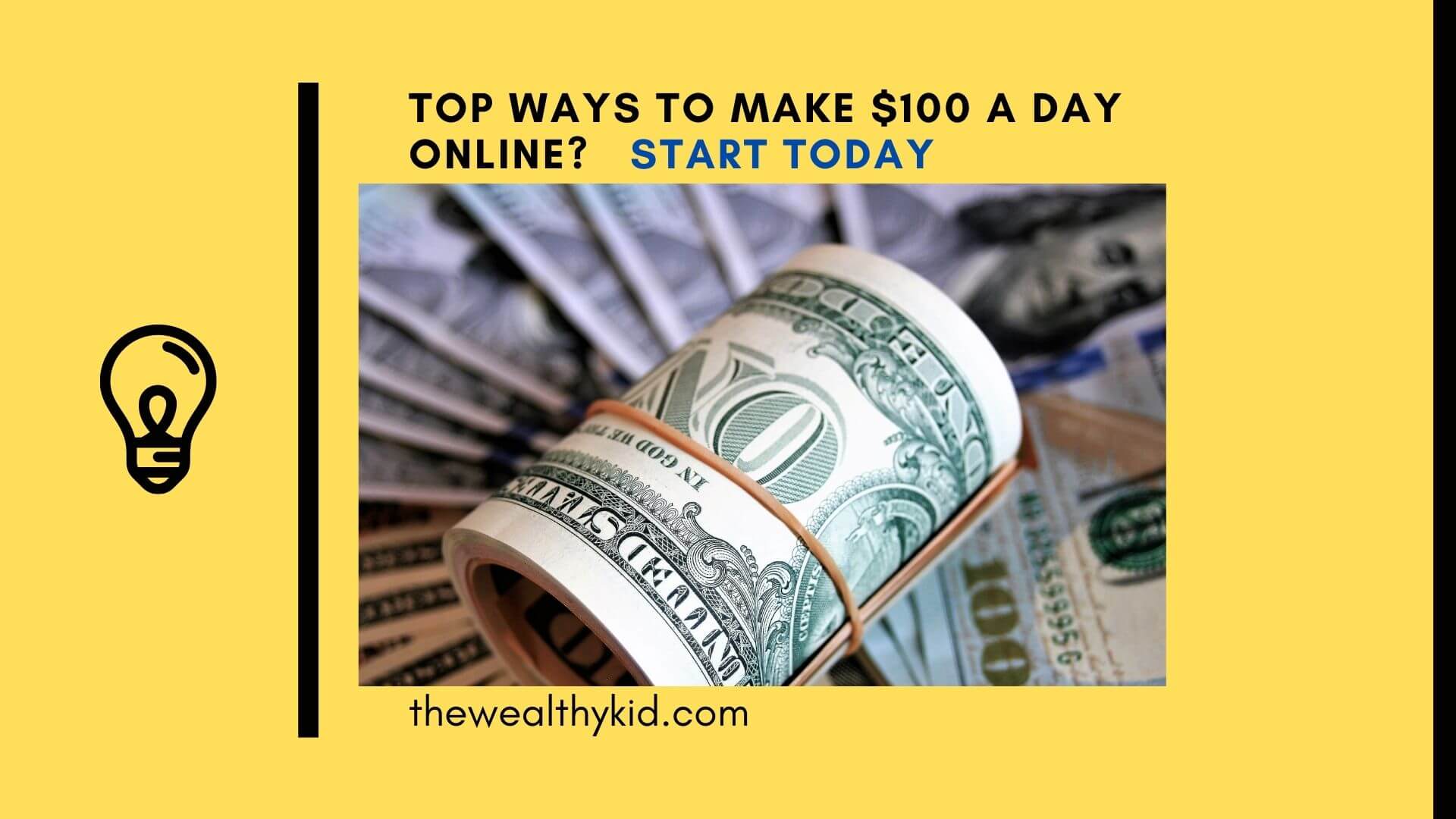 How Can I Make 100 Dollars A Day Online?